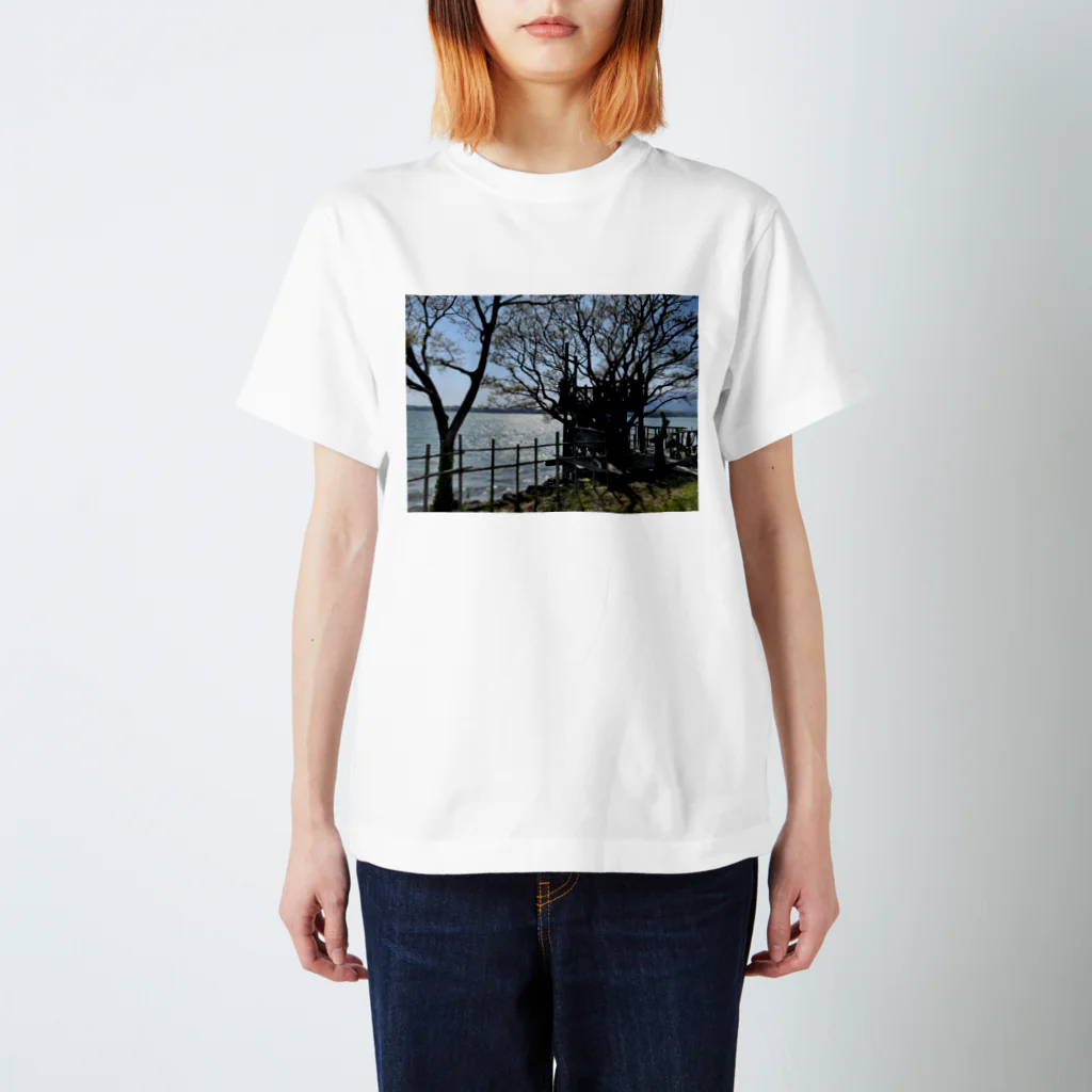 sadotrip | Delightのsadotrip | 加茂湖の水面 Regular Fit T-Shirt