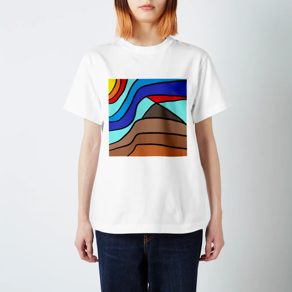 パイナップルみかんの火山 Regular Fit T-Shirt