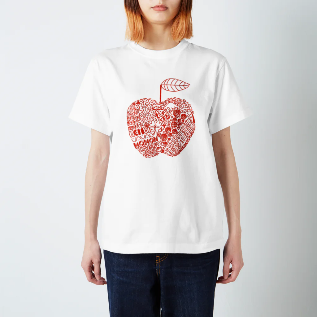 Maeda CollectionsのMaeda Collection〜Growing Apple〜 Regular Fit T-Shirt