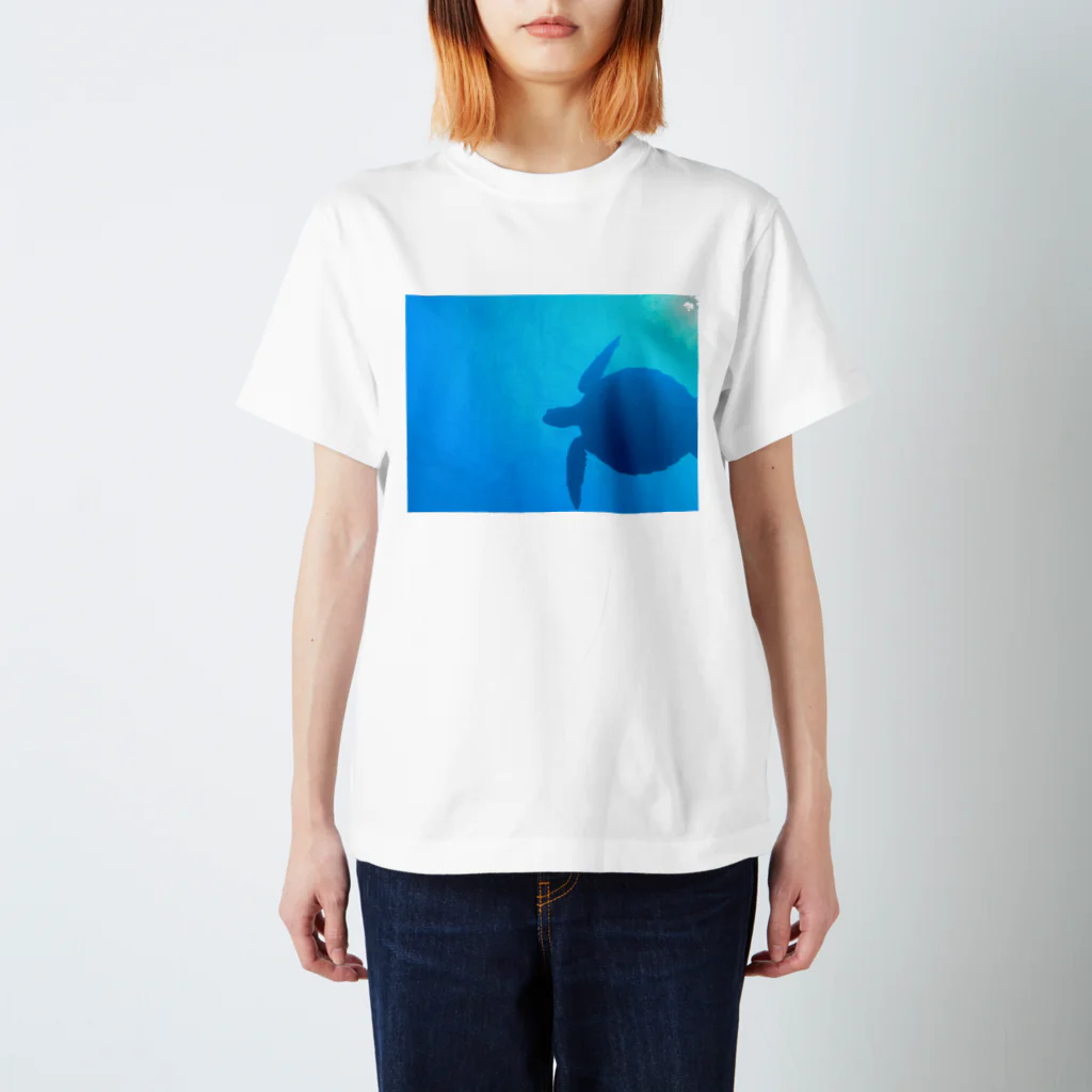 あおい’ｓ libraryの海 Regular Fit T-Shirt