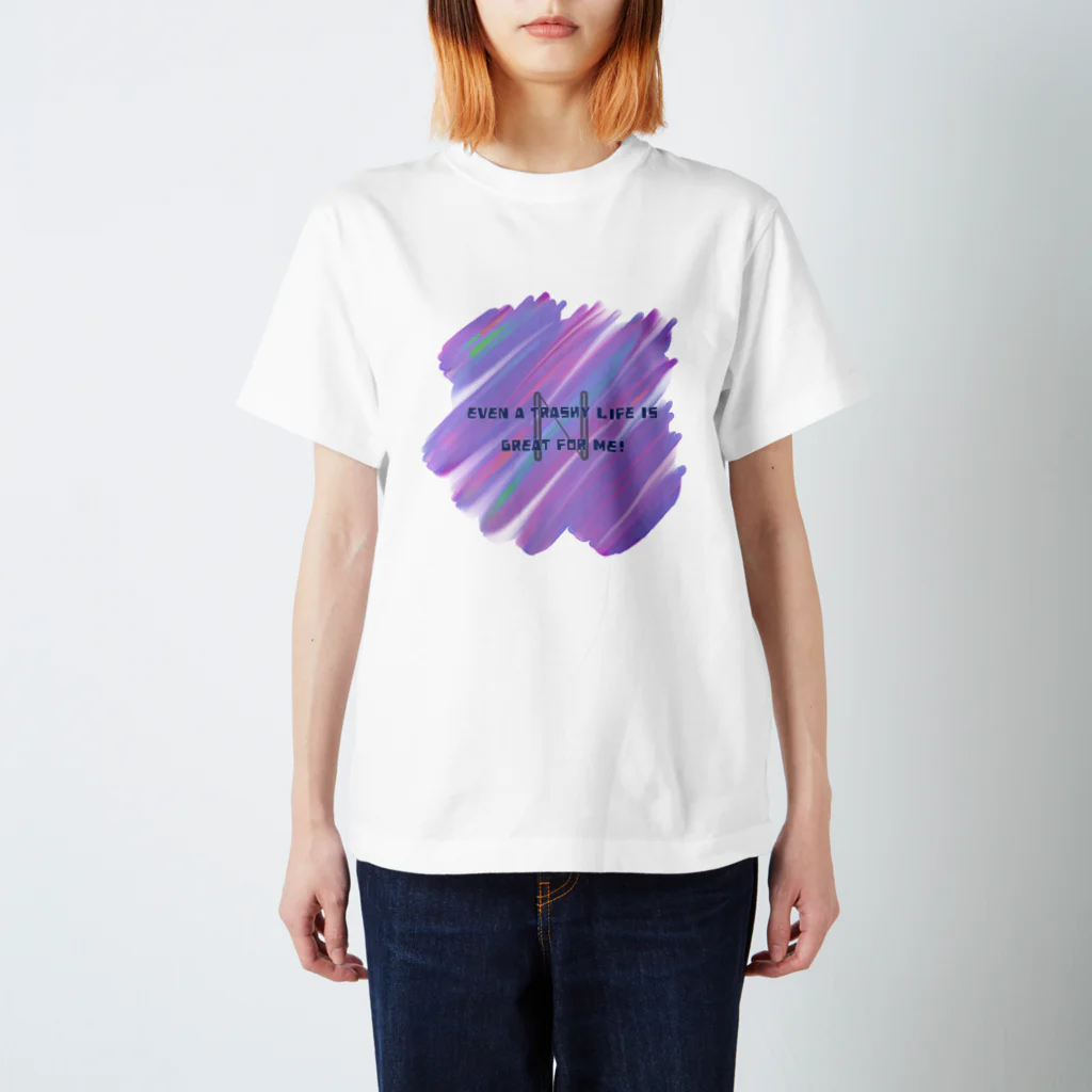 NoNseNseのNNN-MY LIFE Regular Fit T-Shirt