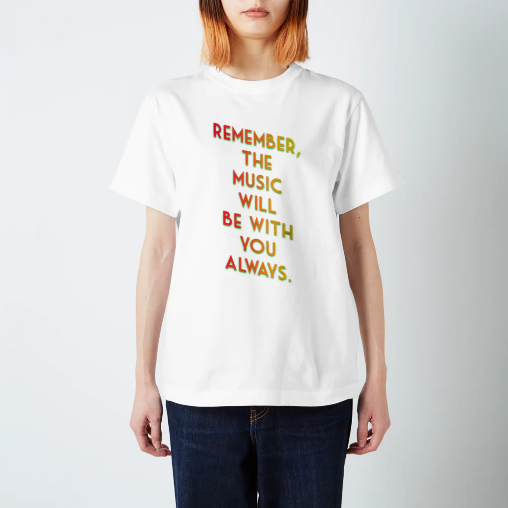 Smil3LABOのSmil3labo 音楽と共にいる服　マンダラロゴ Regular Fit T-Shirt