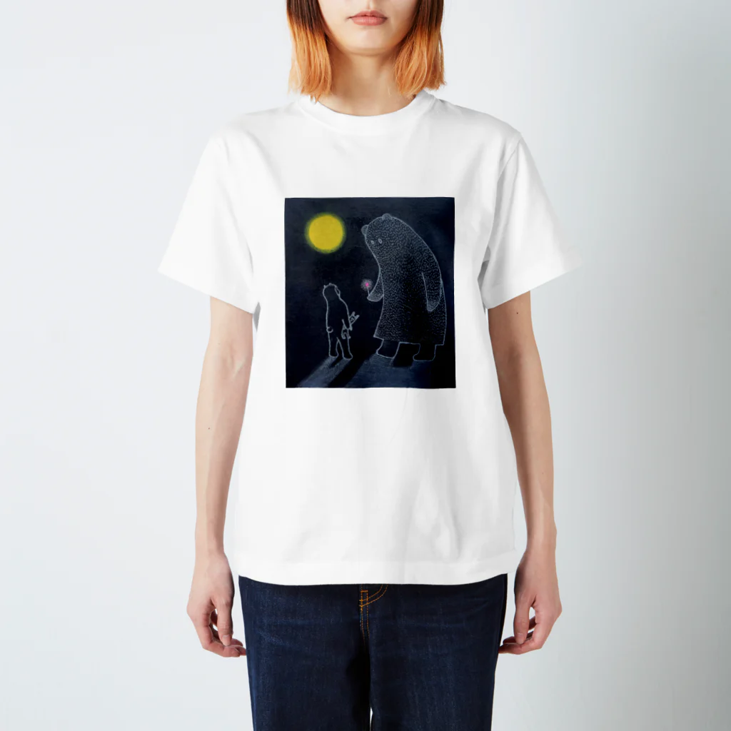 irosocagoodsの熊オバケと子供 Regular Fit T-Shirt