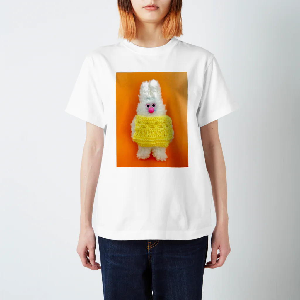 HARUNA AOKIのしゃぼんぼん・たまごニット Regular Fit T-Shirt