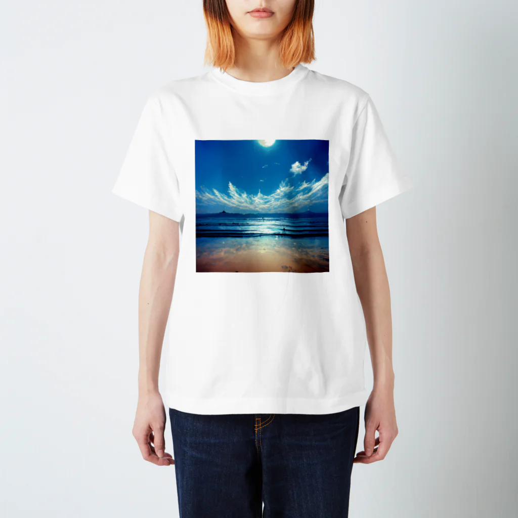 Digital Mike's SHOPの浜辺 衣類・バック Regular Fit T-Shirt