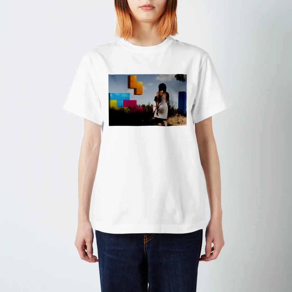 A2C COLLECTIONのRealistic Tetris スタンダードTシャツ