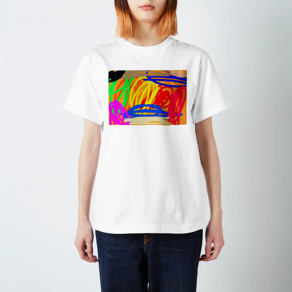 laboandtownのchi-35 色んな色んな色んな色 スタンダードTシャツ