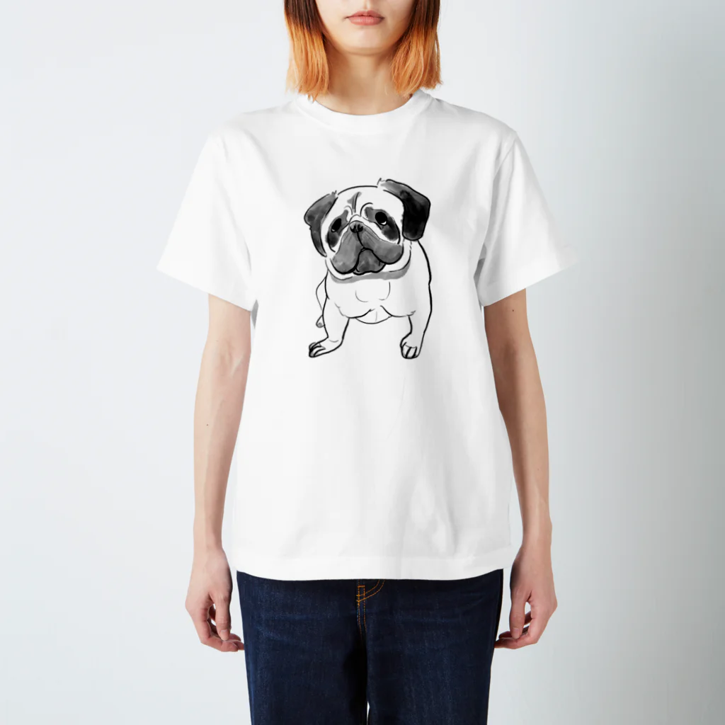 種まき屋のPug スタンダードTシャツ