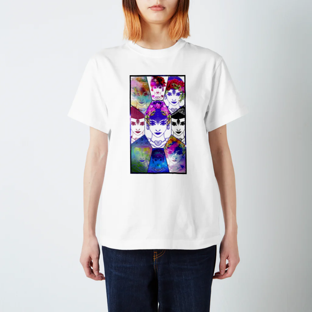 💖宇宙整体♪🌈♪こころからだチャンネル♪💖のuniversal Princess à la carte 2 スタンダードTシャツ