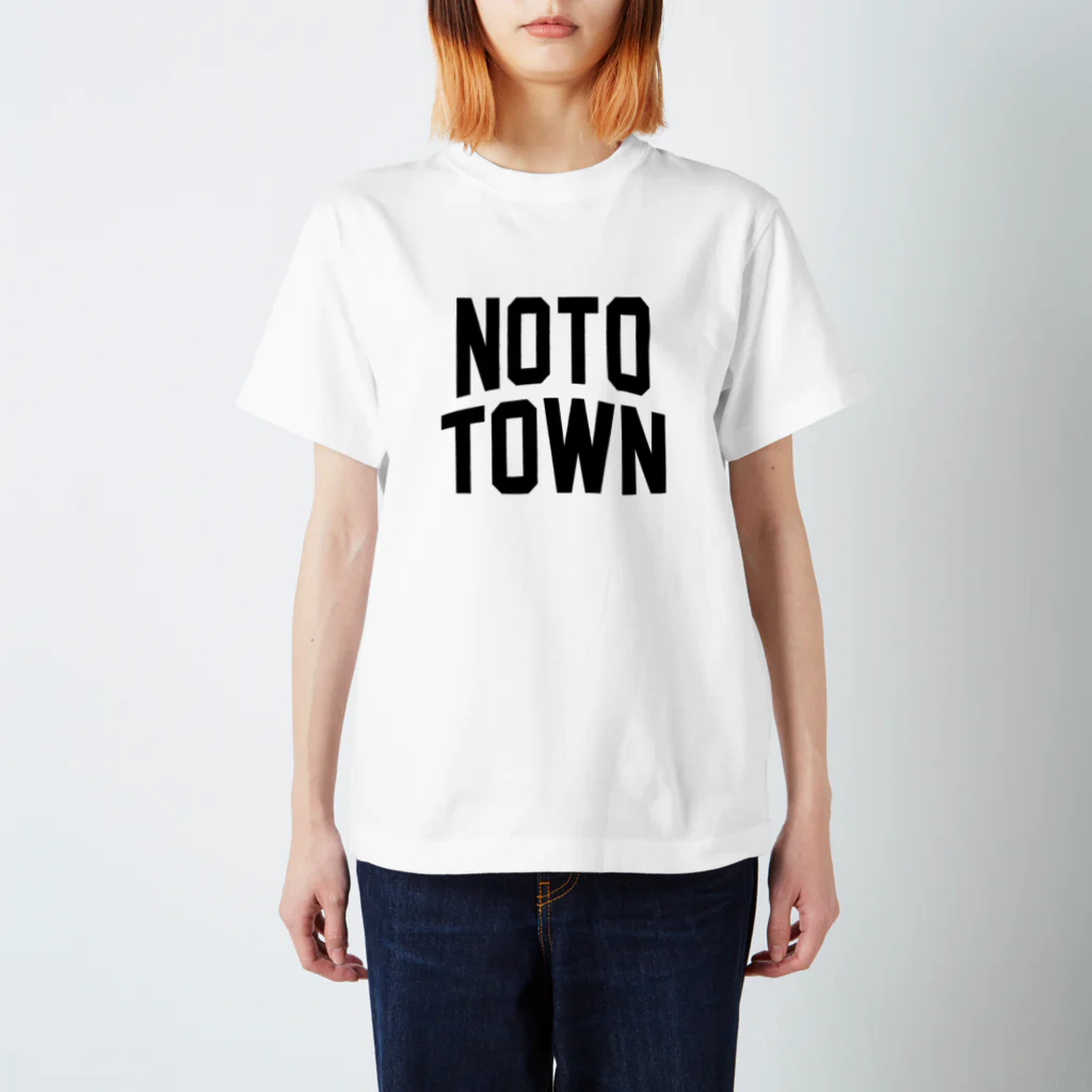 JIMOTOE Wear Local Japanの能登町 NOTO TOWN スタンダードTシャツ