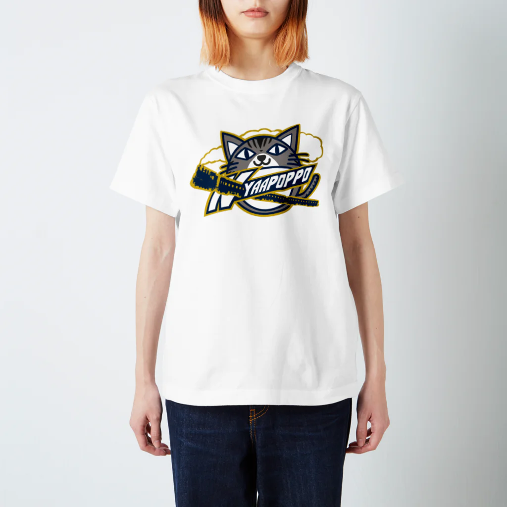 DEEBO ART WORKSのNYAAPOPPO Regular Fit T-Shirt