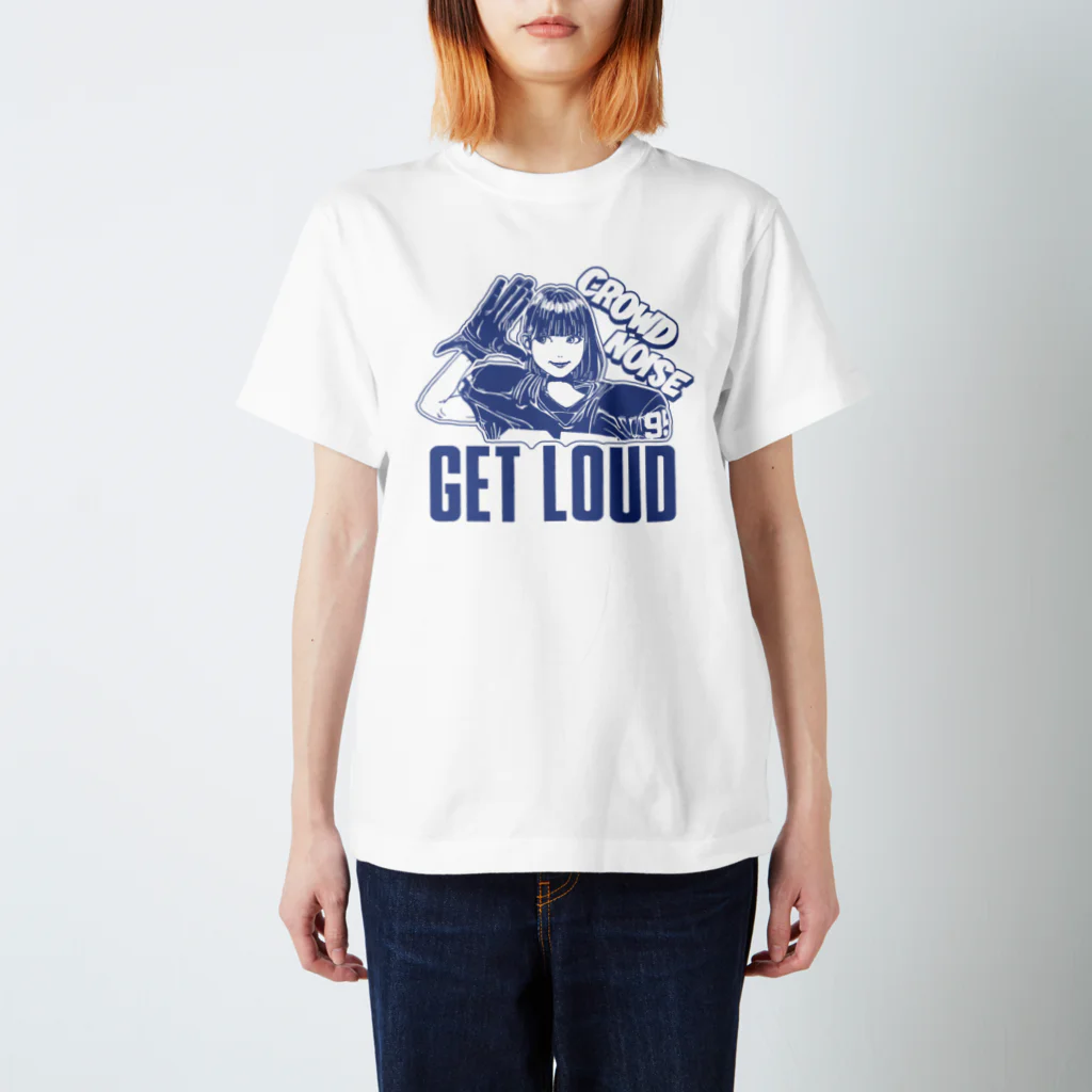 H2 T-SHIRTSのGET LOUD  スタンダードTシャツ