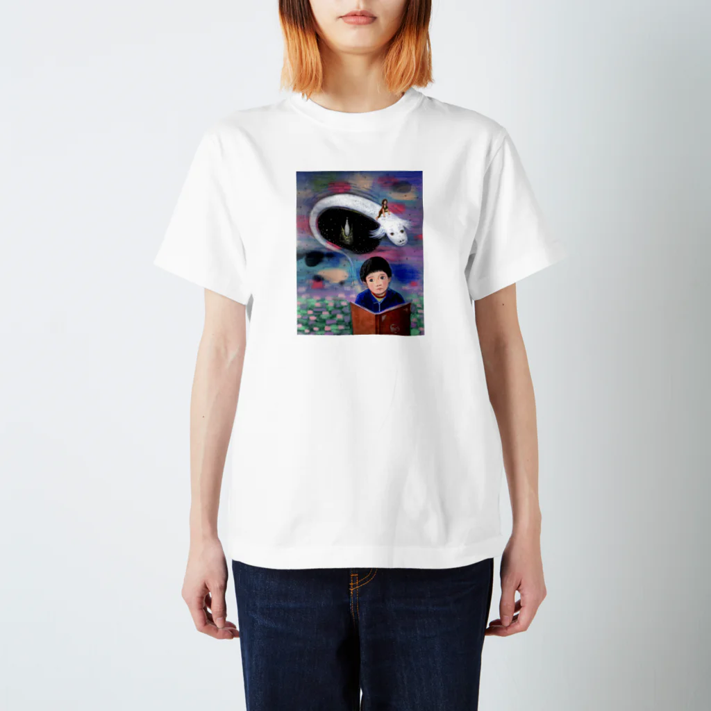 PETDOGSのTHE NEVER ENDING STORY（バスチアンの冒険） スタンダードTシャツ