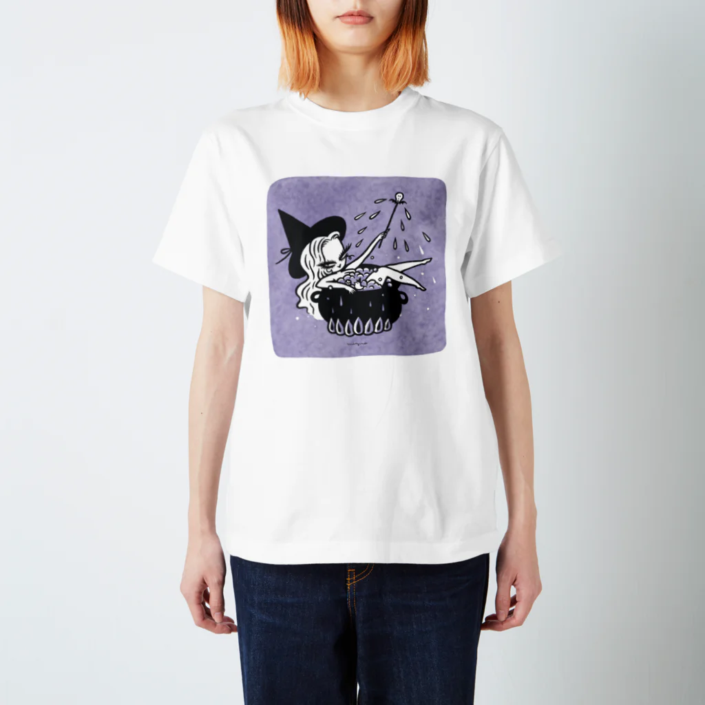 Mizna WadaのBlack Cauldron スタンダードTシャツ