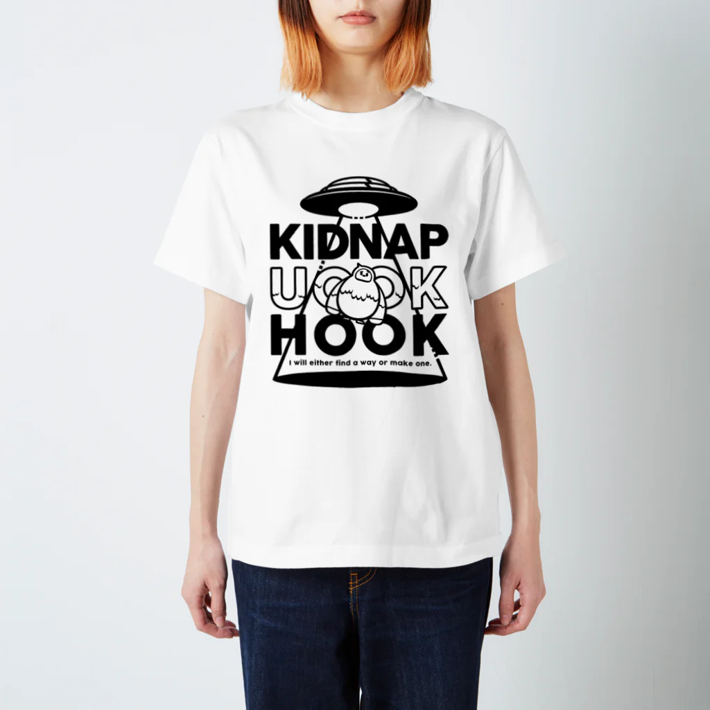 UOOKHOOK ISLANDのKIDNAP UOOKHOOK スタンダードTシャツ