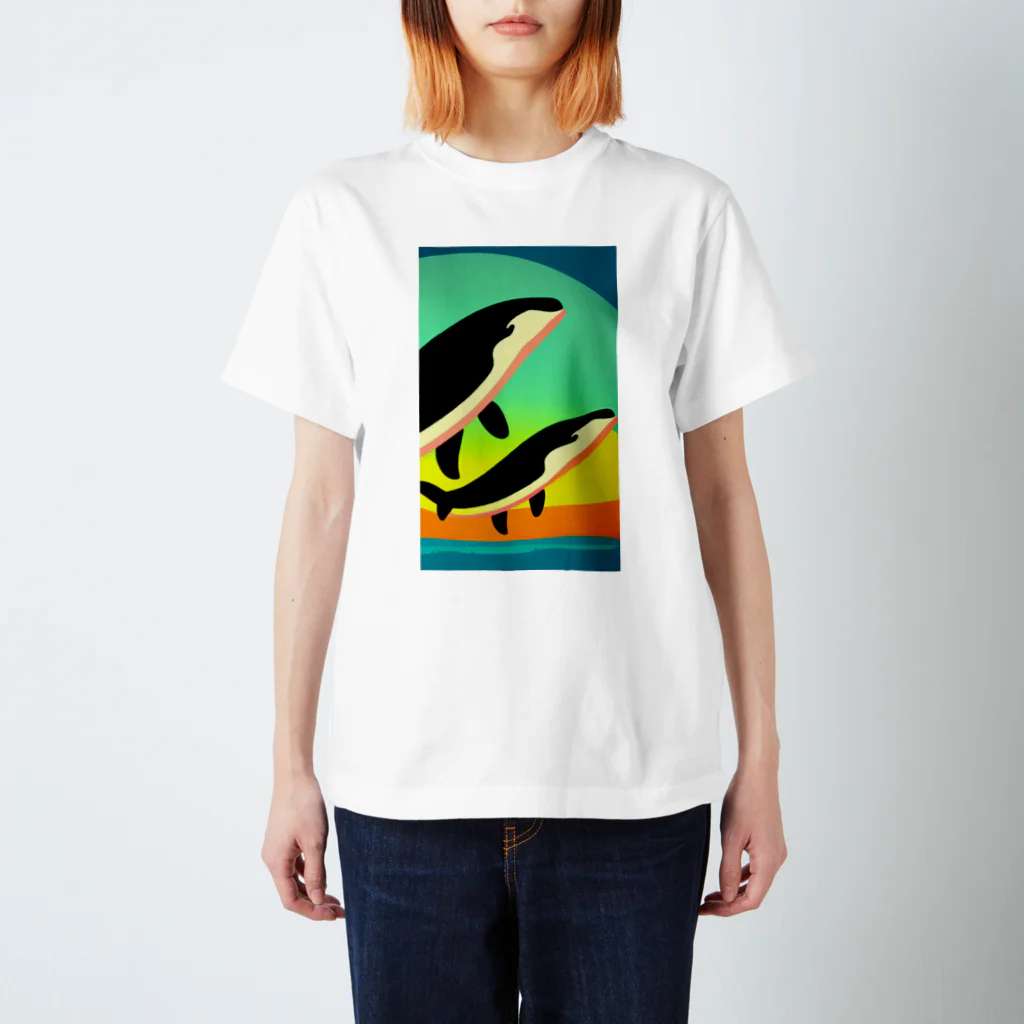 かんづめのしゃち スタンダードTシャツ