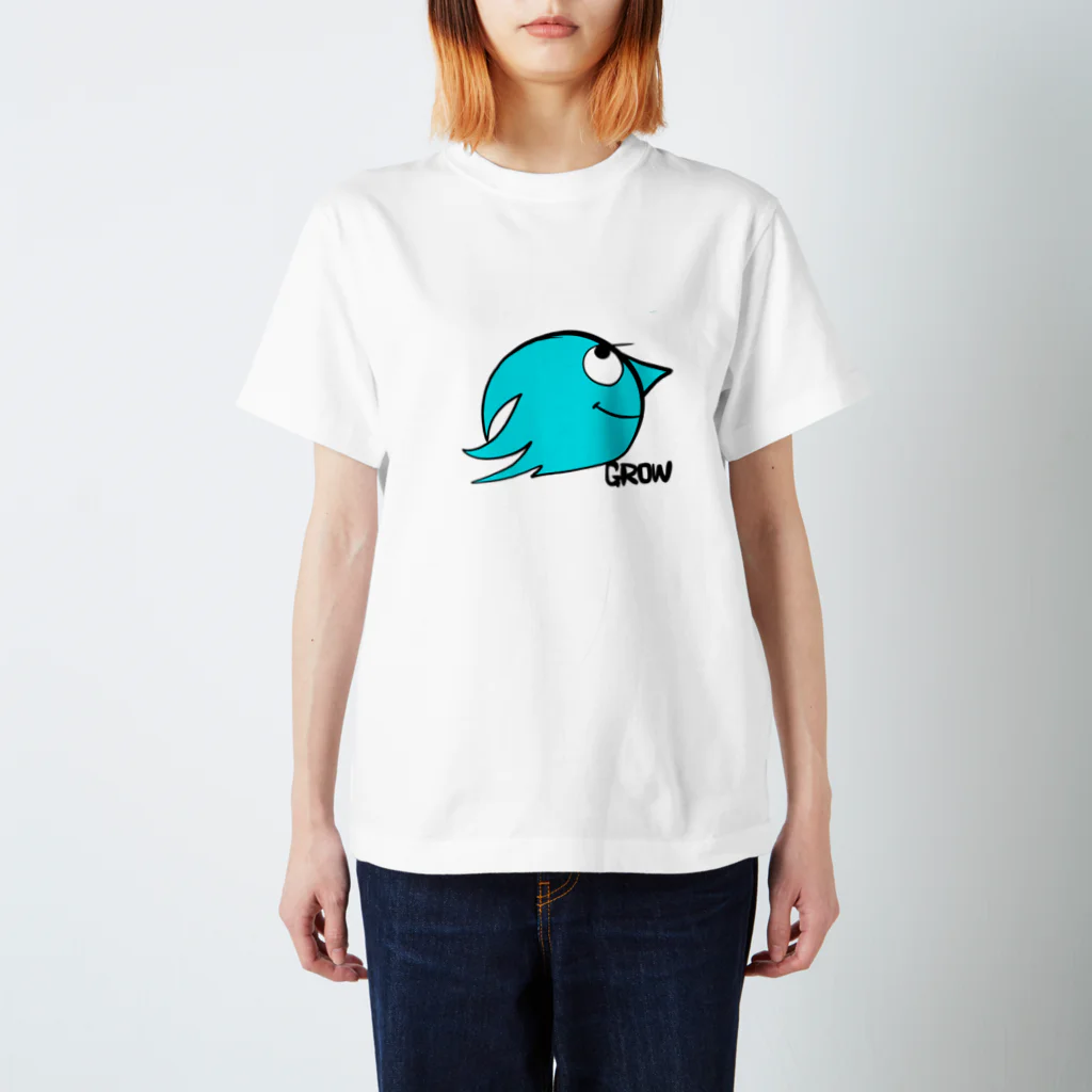 だるまおっちゃんのGROW Regular Fit T-Shirt