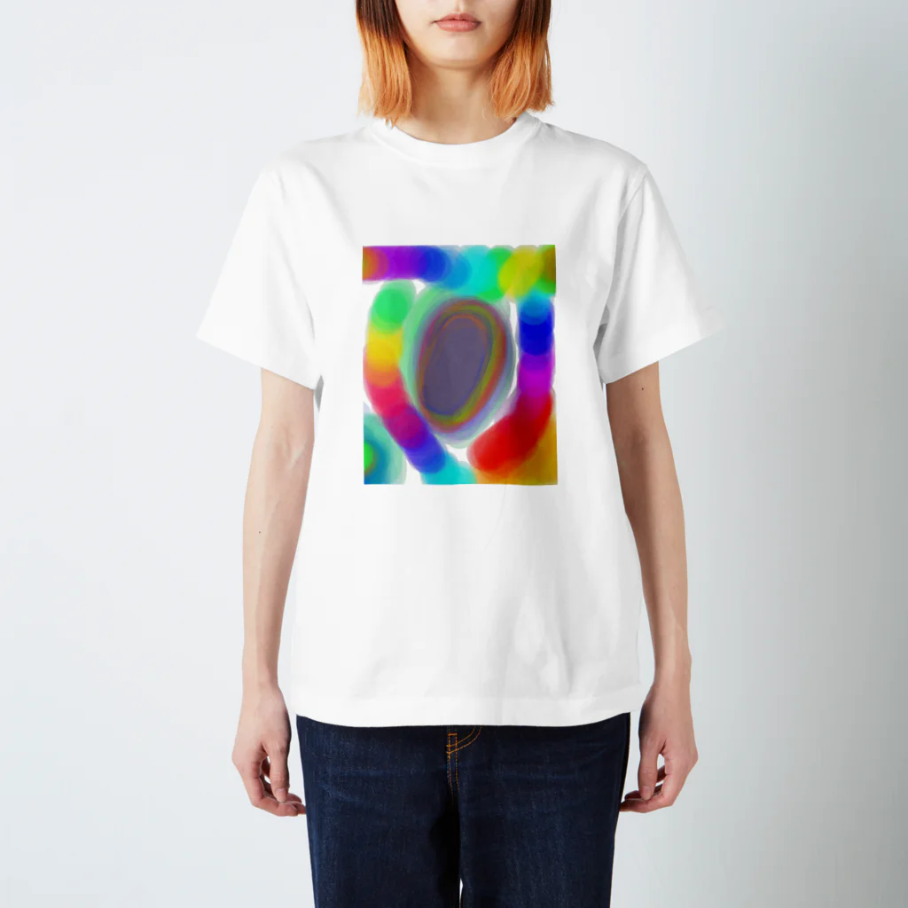 kazuuuuuのにじのあな Regular Fit T-Shirt