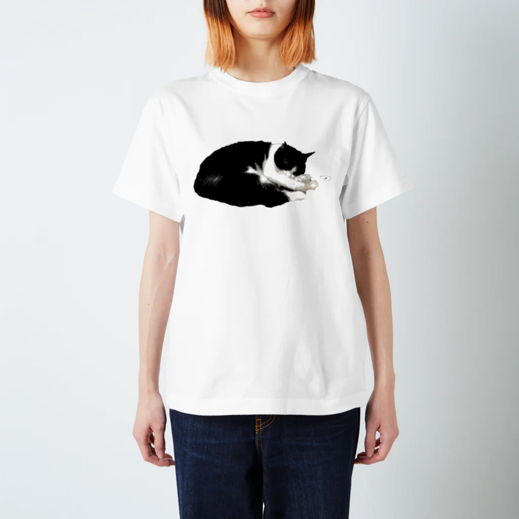 ねこのしっぽのはなちゃん Regular Fit T-Shirt