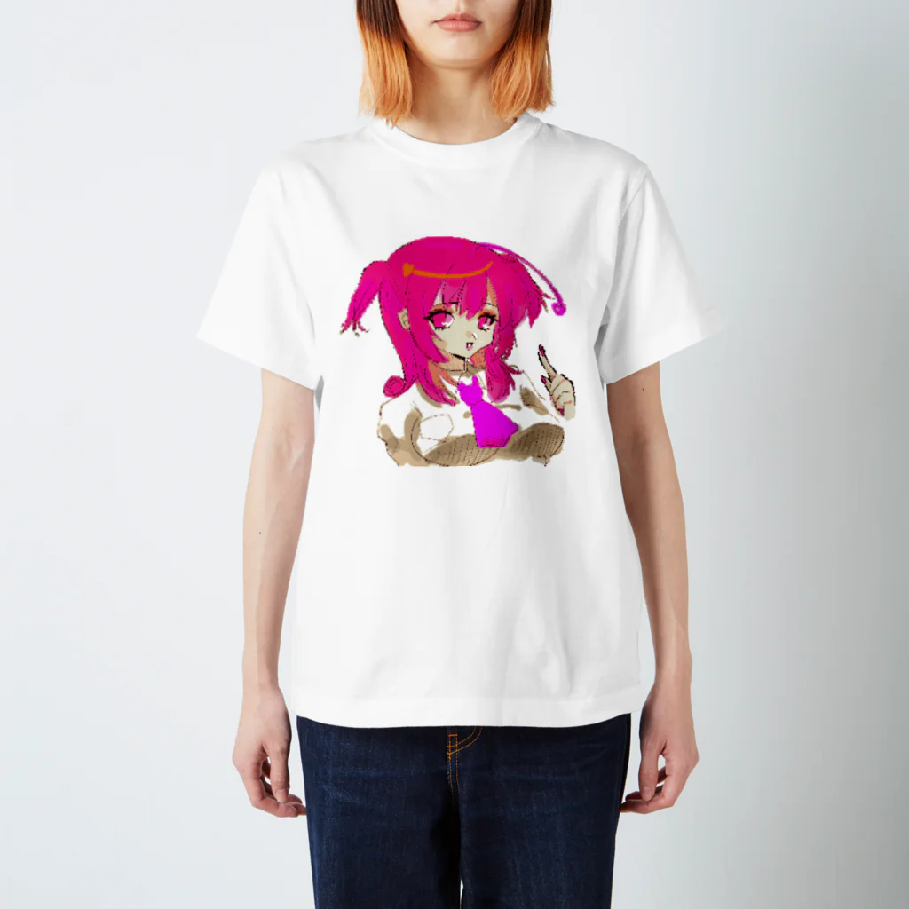 海老名萌のアキバ♡ピンク(平成インターネット) スタンダードTシャツ