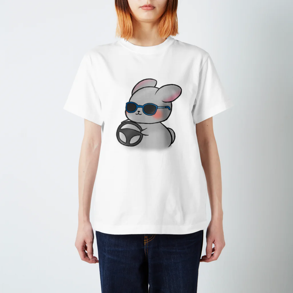 ゆめうさぎShopのドライブせさみくん Regular Fit T-Shirt