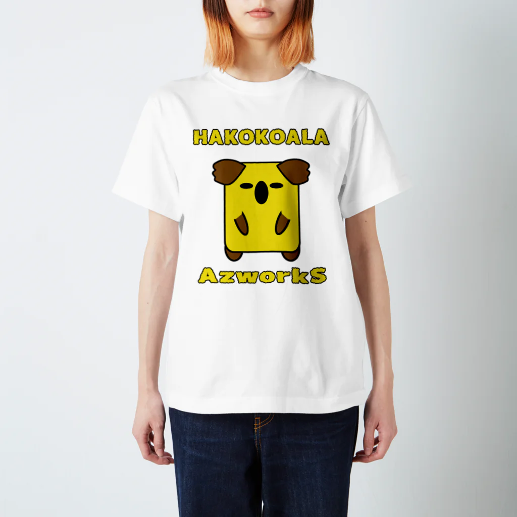 Ａ’ｚｗｏｒｋＳのハココアラ（黄） スタンダードTシャツ