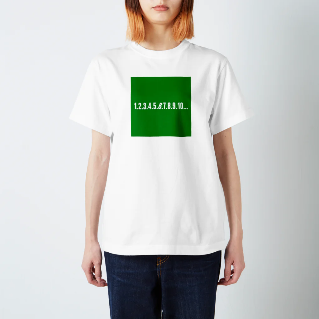 MANEKINEKOの『 1.2.3...』 Regular Fit T-Shirt
