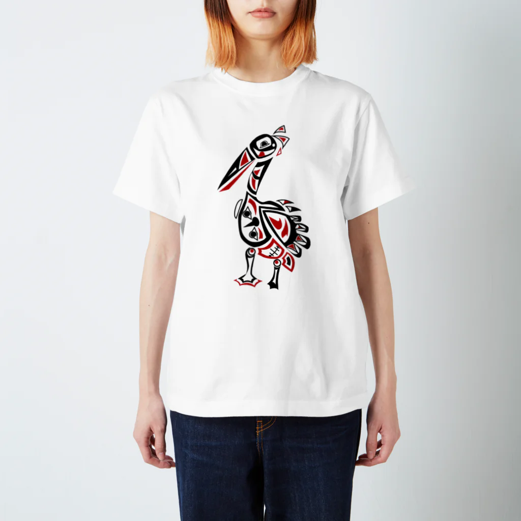 KARASU_HAGANE SHOPのペリカン スタンダードTシャツ