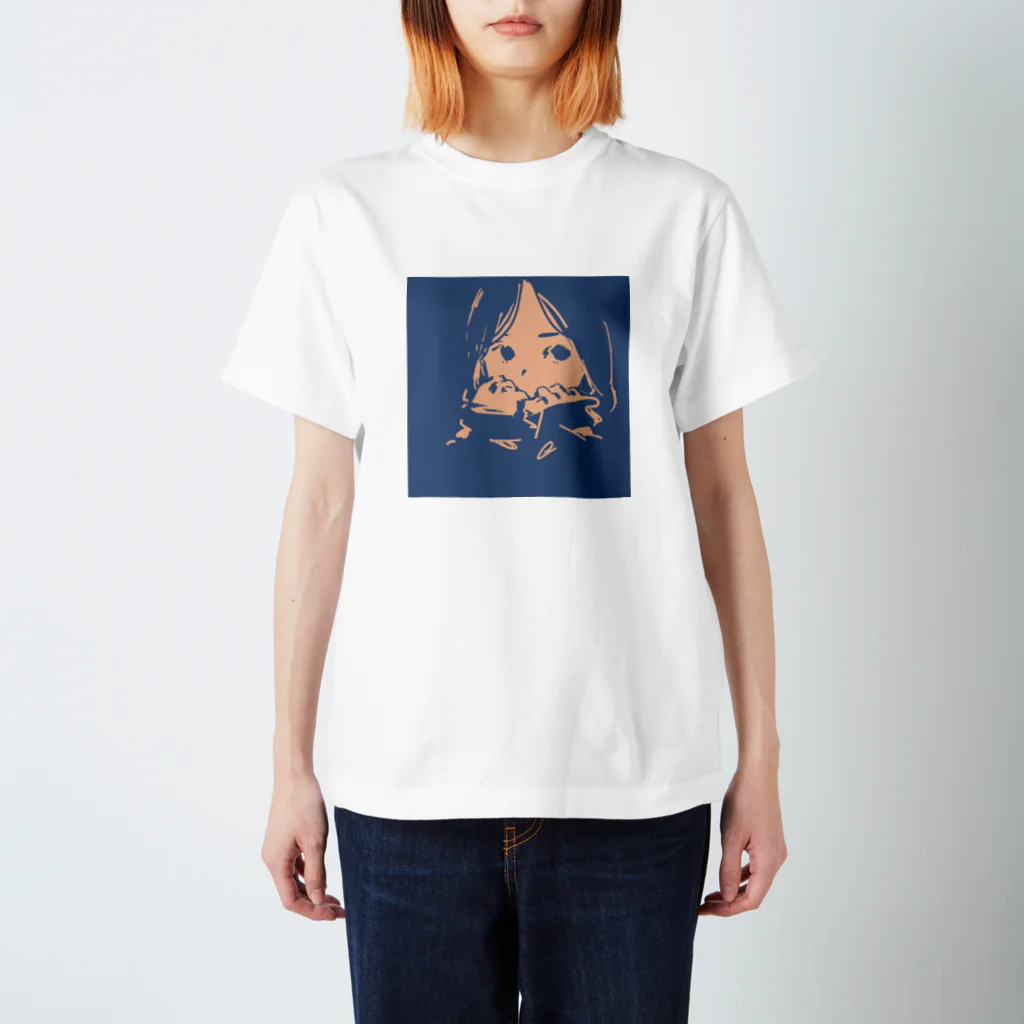 わたあめ食堂の毛玉ちゃん スタンダードTシャツ