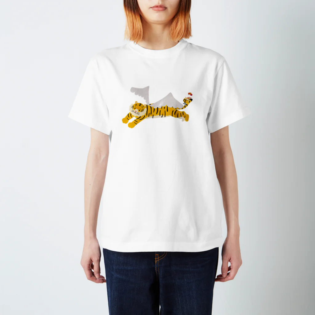 ゼリービーンズの飛ぶ虎くん スタンダードTシャツ