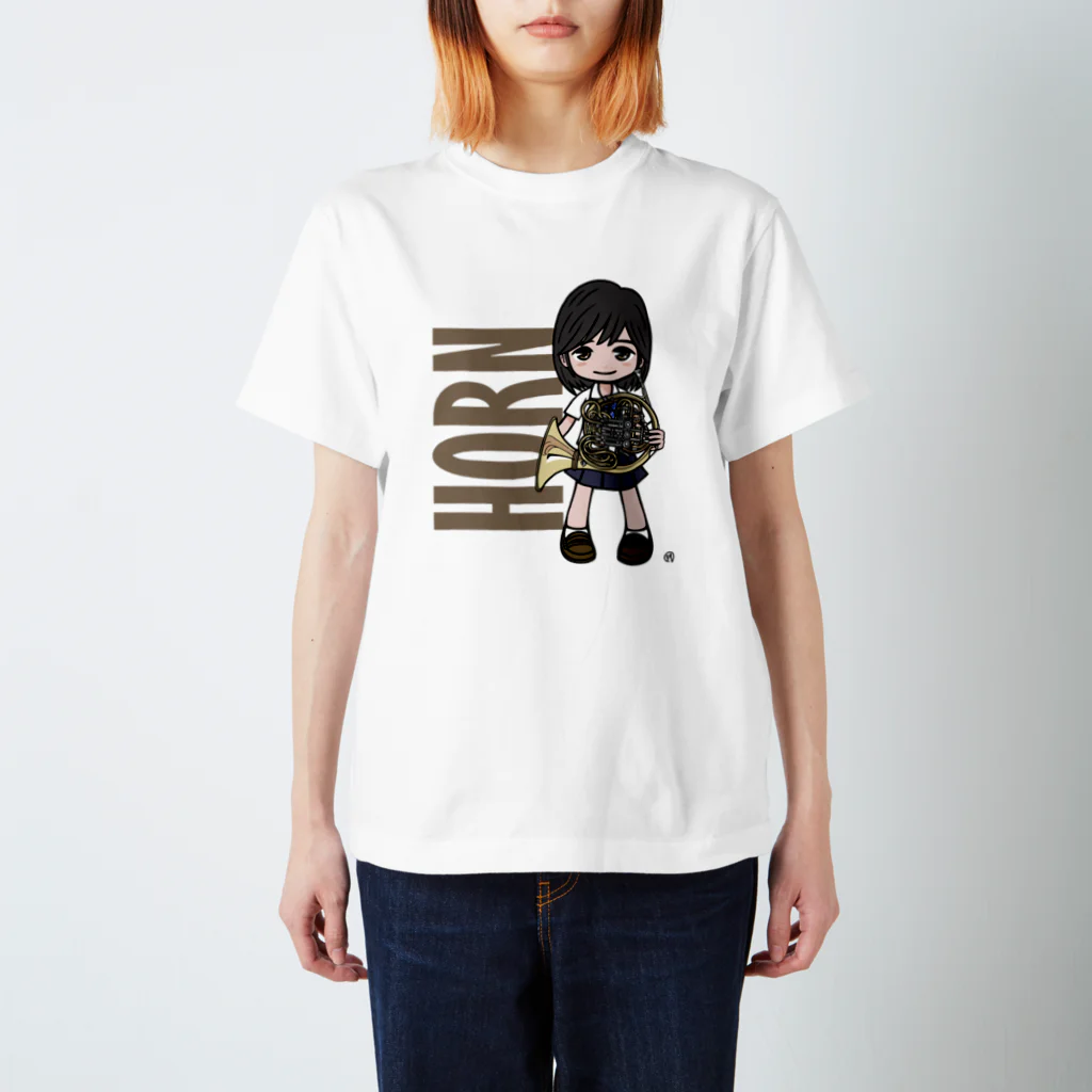 STUDIO39sのブラスシリーズ#03　ホルン スタンダードTシャツ