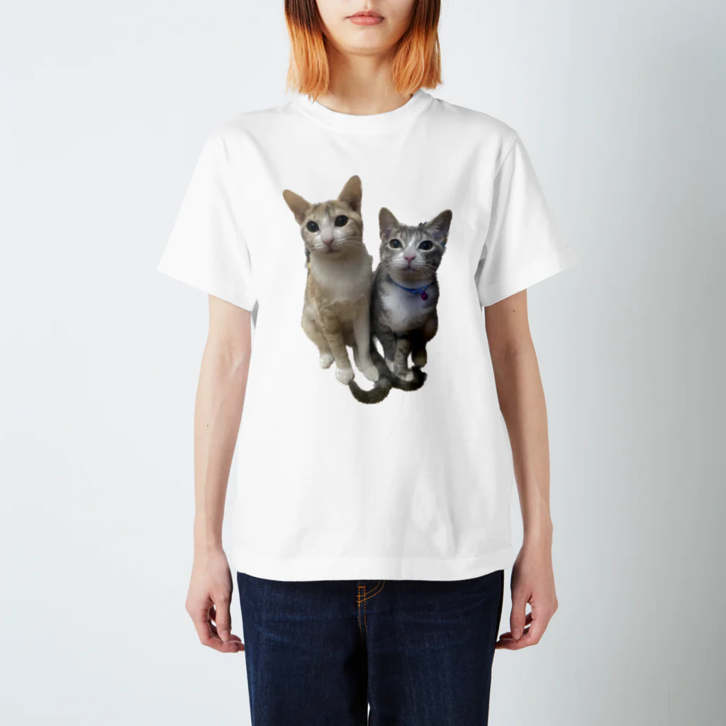 MACKERELCATのなかよし カラー Regular Fit T-Shirt