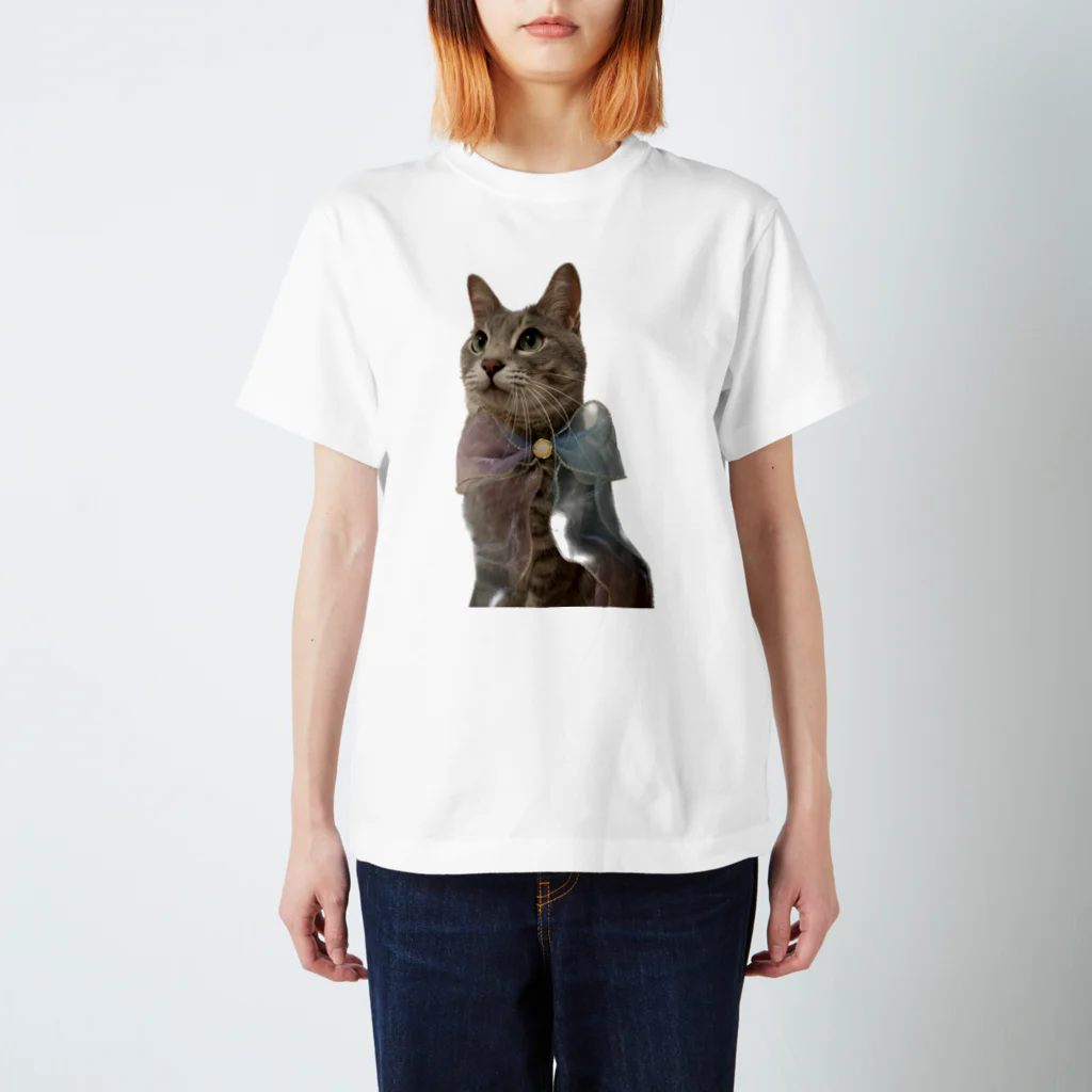 くろまるStoreの猫 スタンダードTシャツ