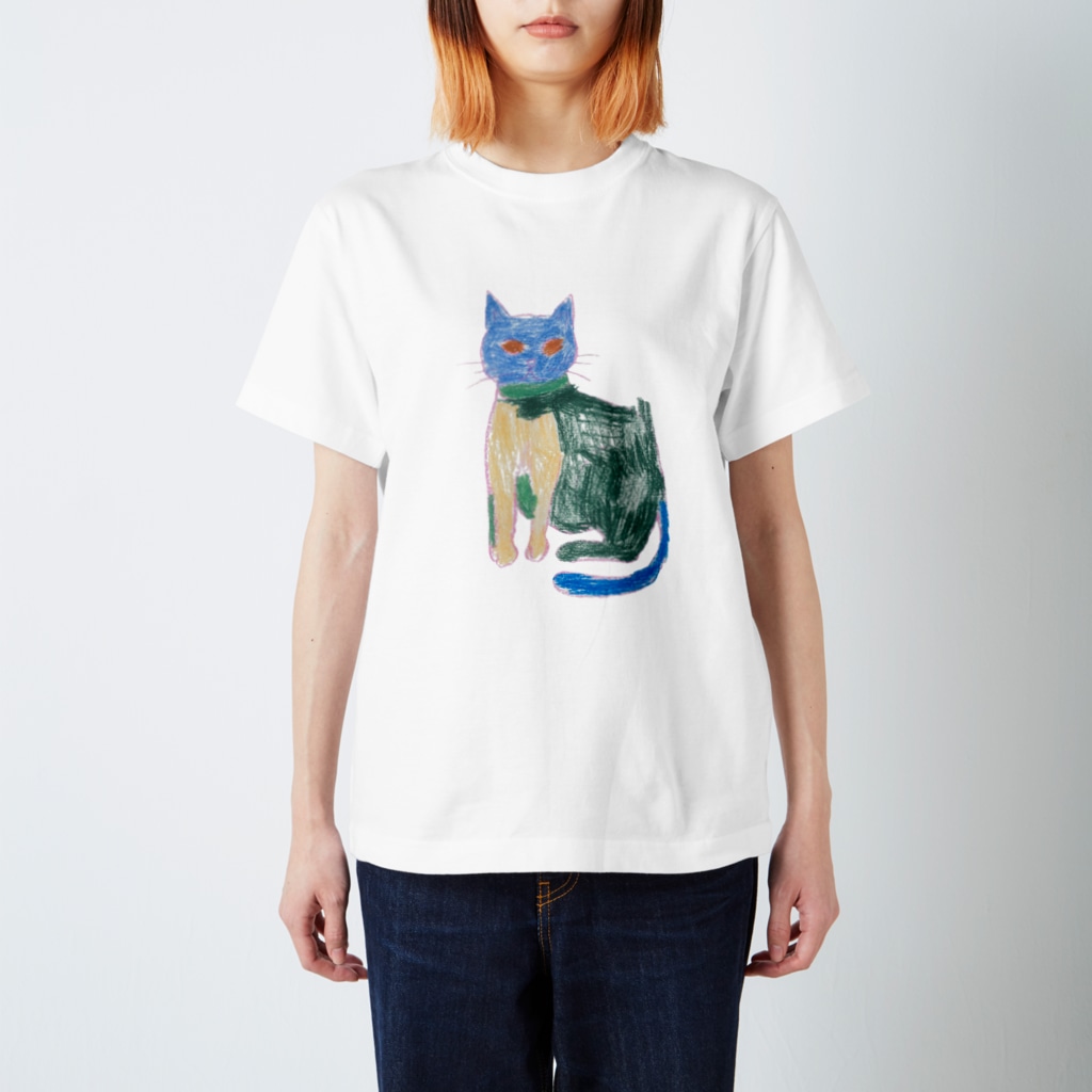 futaba_npoの佇むネコ Regular Fit T-Shirt