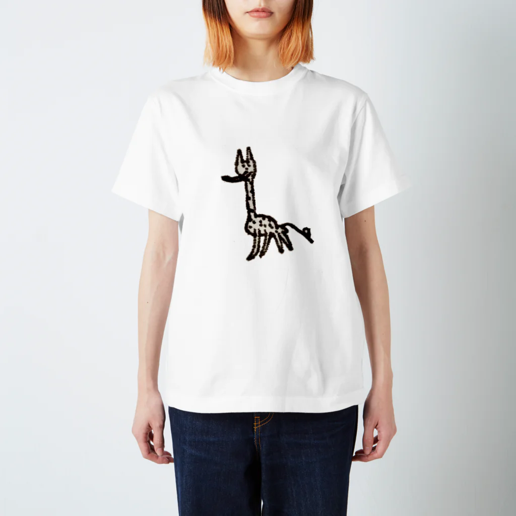 im-not-Katoの死ぬほどヘタなキリンtシャツ Regular Fit T-Shirt