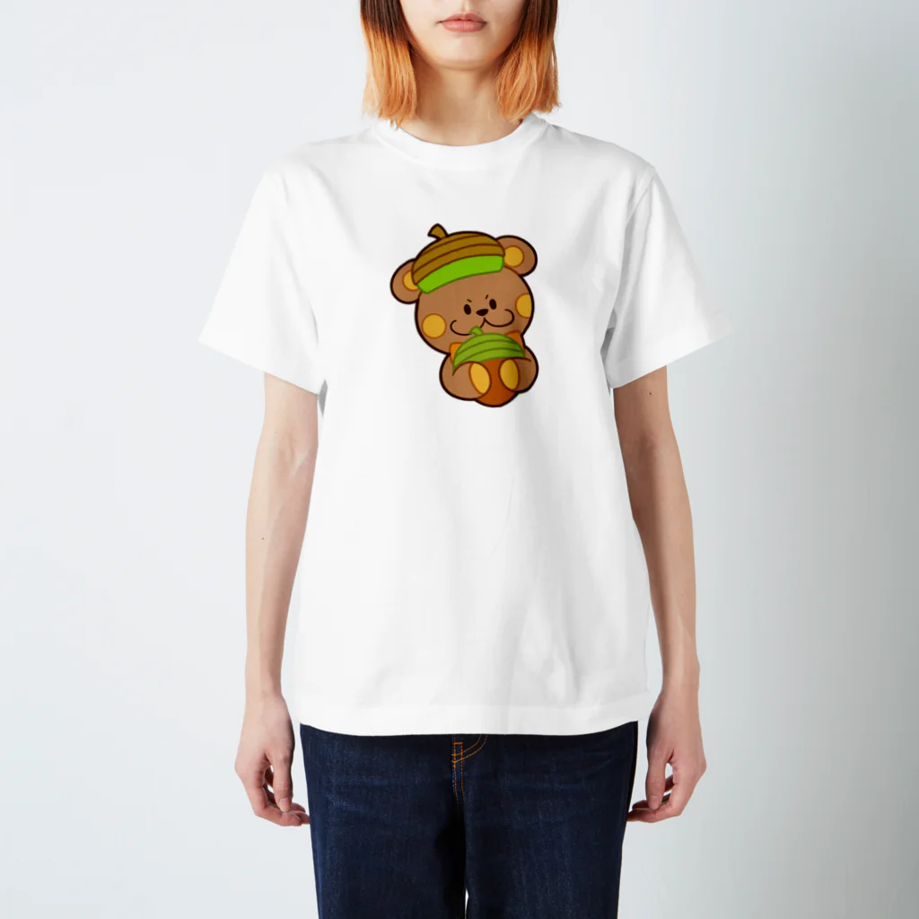 レタ(LETA)のどんぐりスタイルぬいクマちゃん スタンダードTシャツ