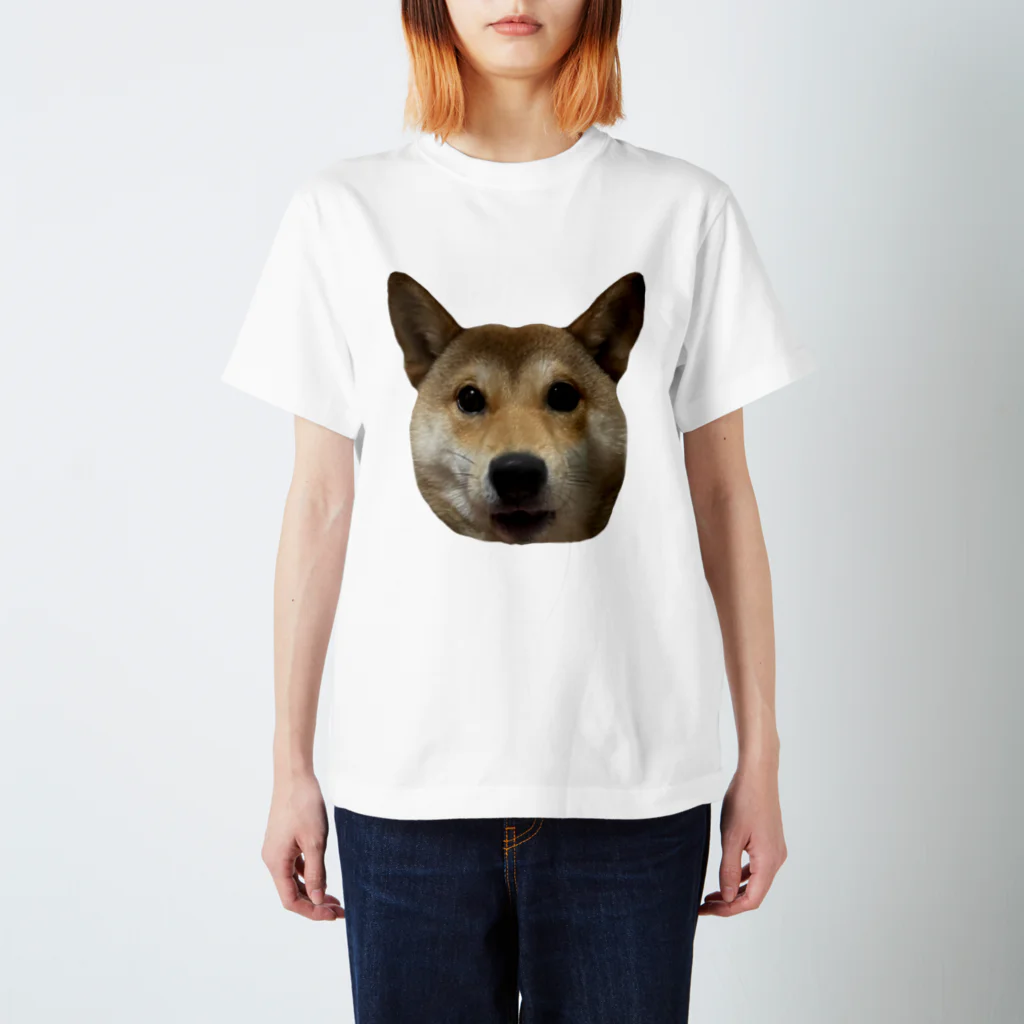 おいしいごはん！のショックを受けている柴犬 Regular Fit T-Shirt