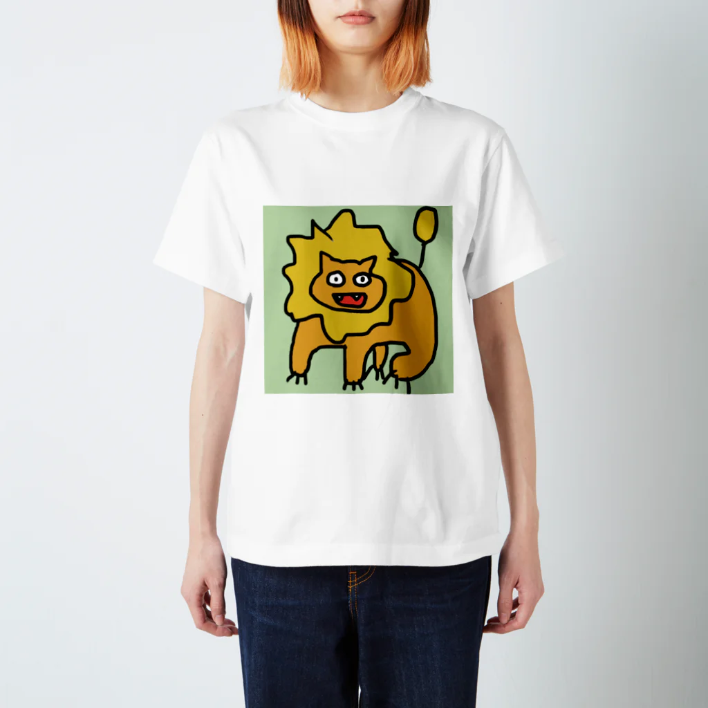 きつねこプロジェクトのらいおん スタンダードTシャツ