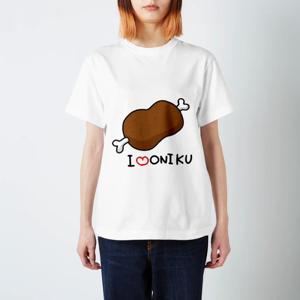 うさぎの広場のお肉T🍖 Regular Fit T-Shirt
