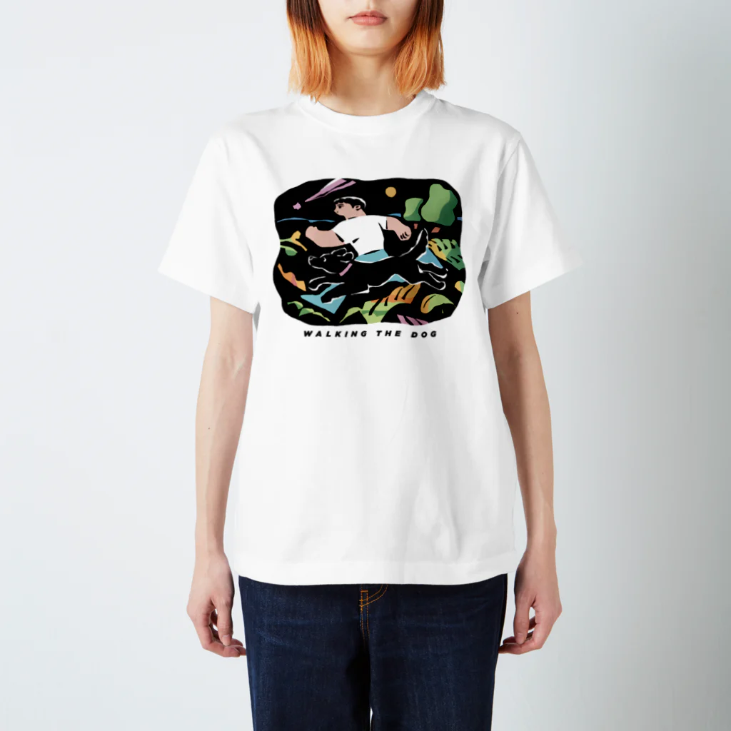 太田麻衣子の犬とお散歩 Regular Fit T-Shirt