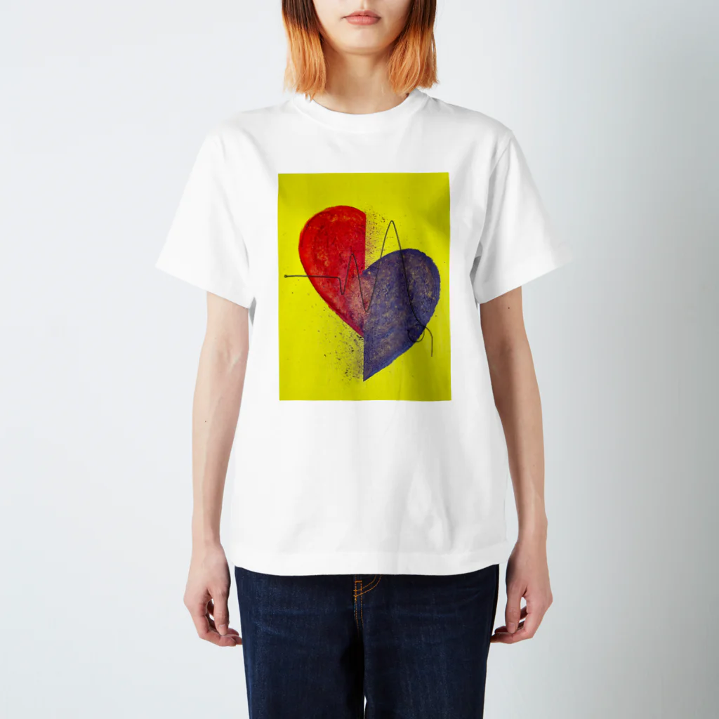 ∞INFINITY∞のmelanco heart スタンダードTシャツ