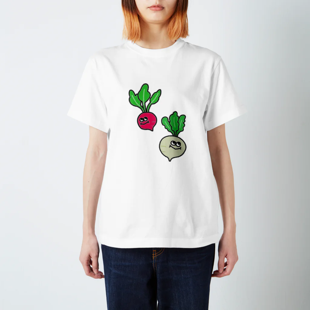 くにまるの野菜ブラザーズT スタンダードTシャツ