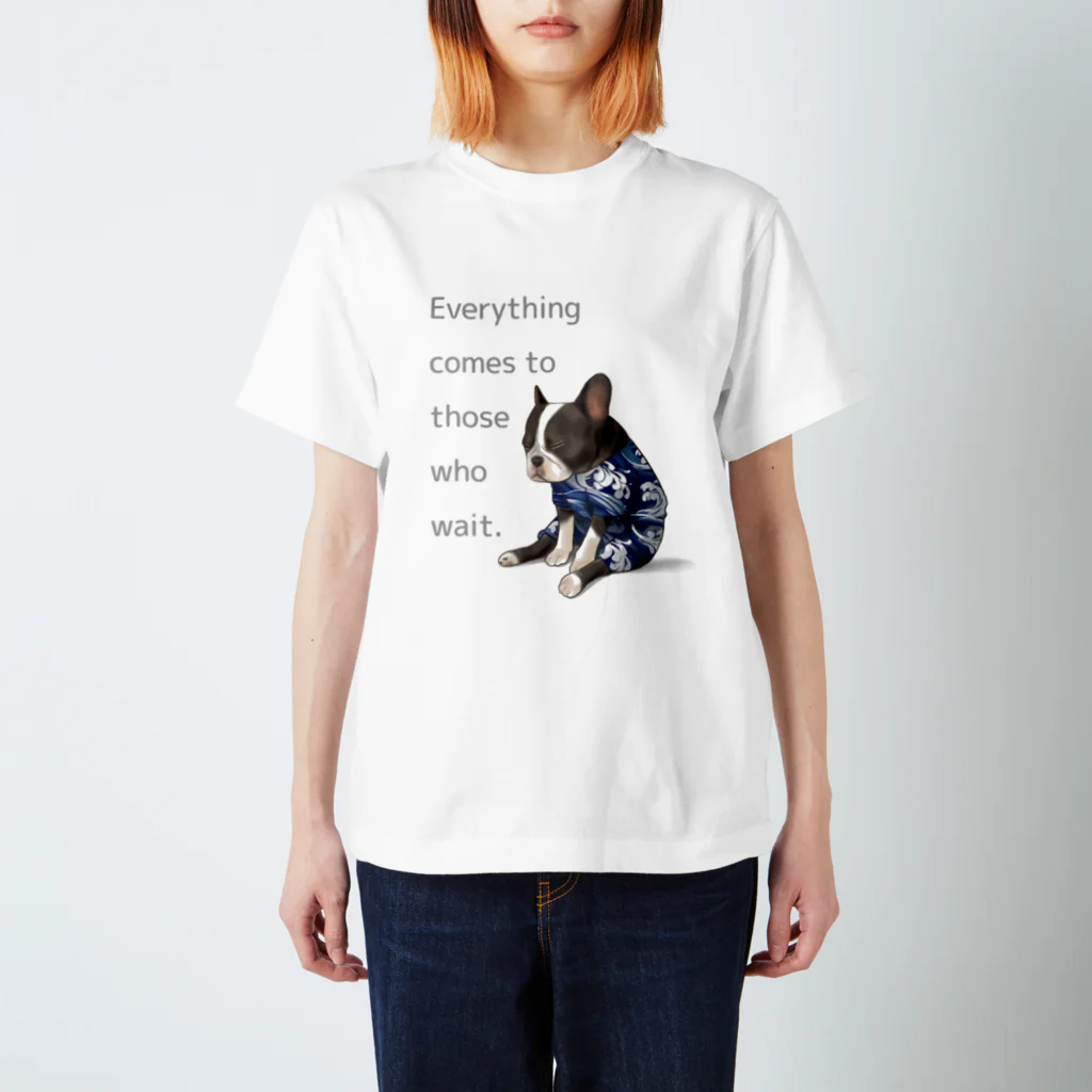 Yuraiyuのフレンチブルドッグ🐾 スタンダードTシャツ