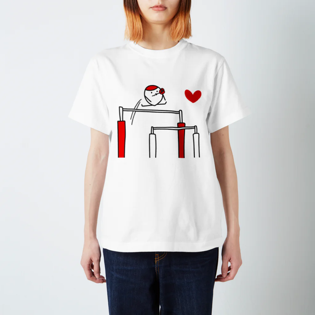 傷彦の段違い平行棒♡LOVE Regular Fit T-Shirt