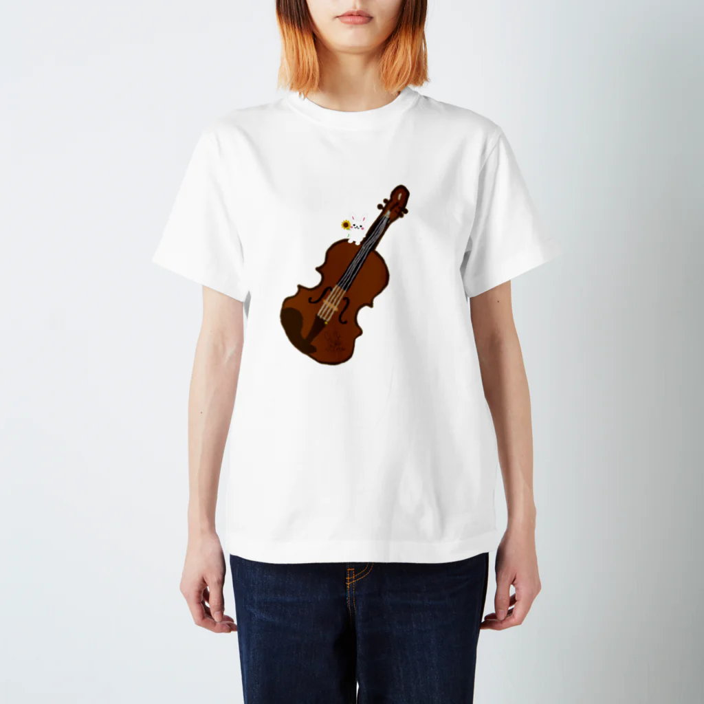 yuri_Violaのゆりヴィオラ🎻🐰🌻グッズ スタンダードTシャツ