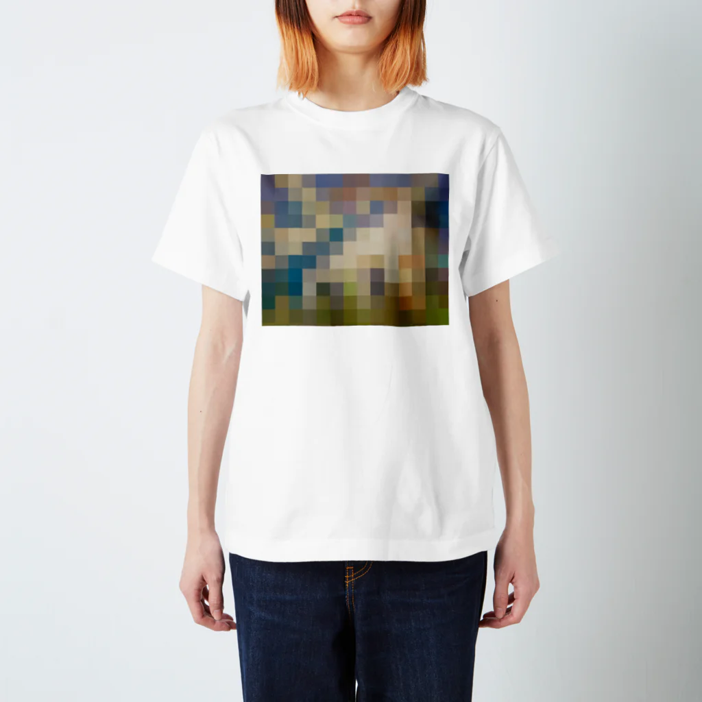 AtelierMのスクエアグラフィック Regular Fit T-Shirt