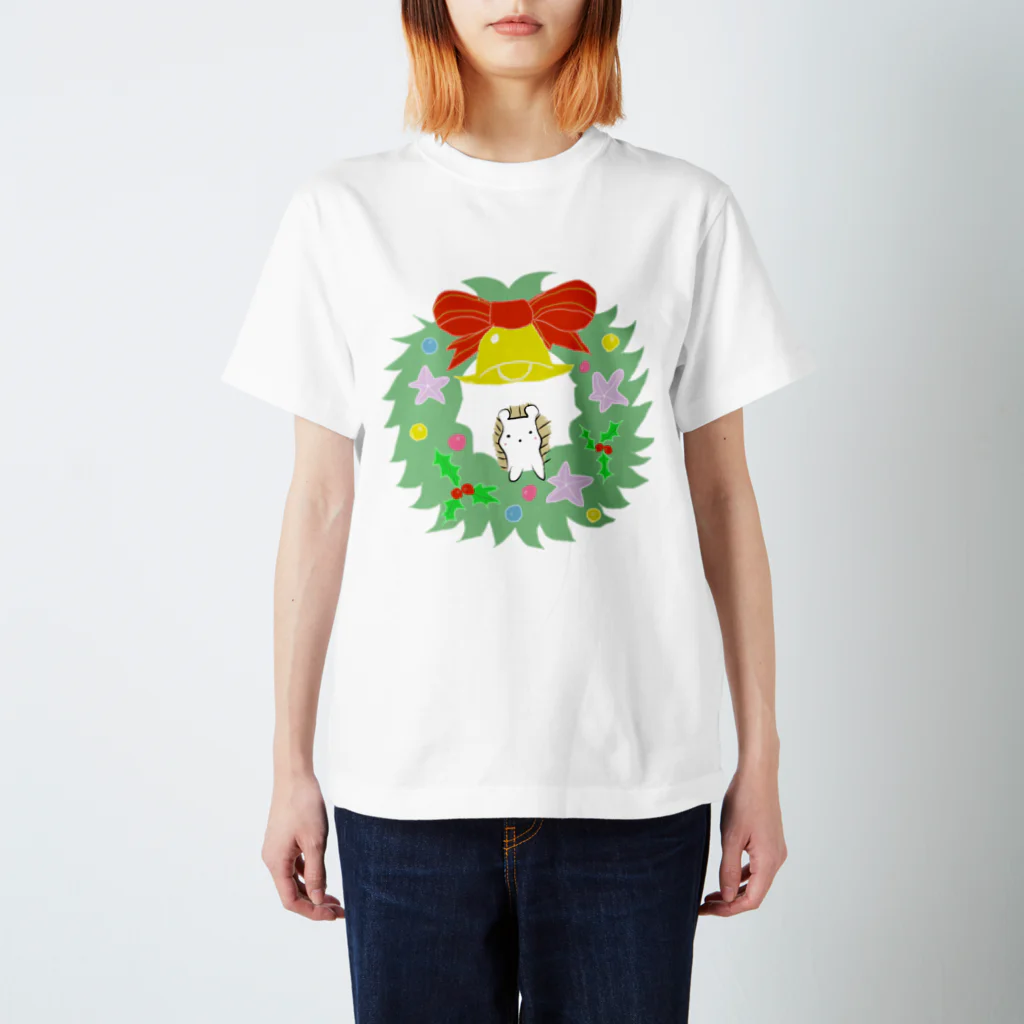 usagi-cuteのメリークリ～スマス Regular Fit T-Shirt