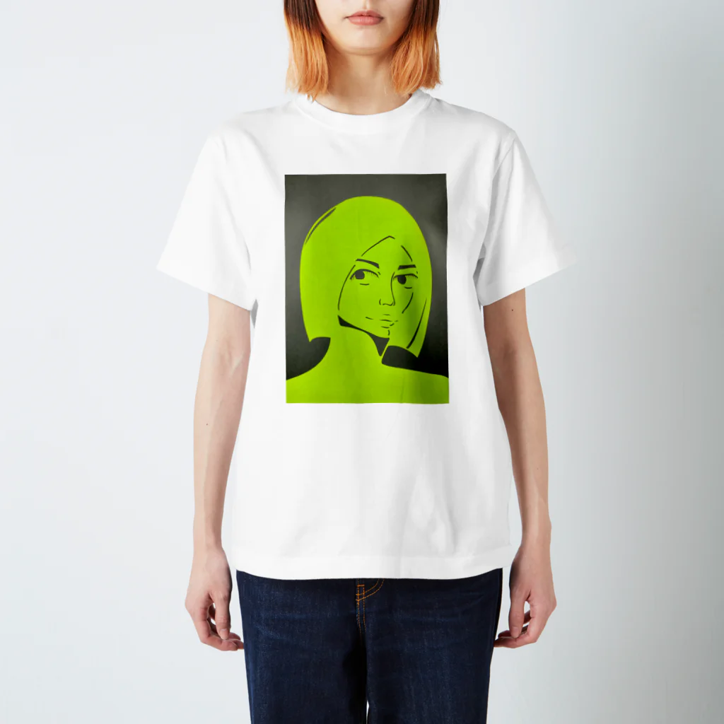 わかばーとの蛍光少女 スタンダードTシャツ