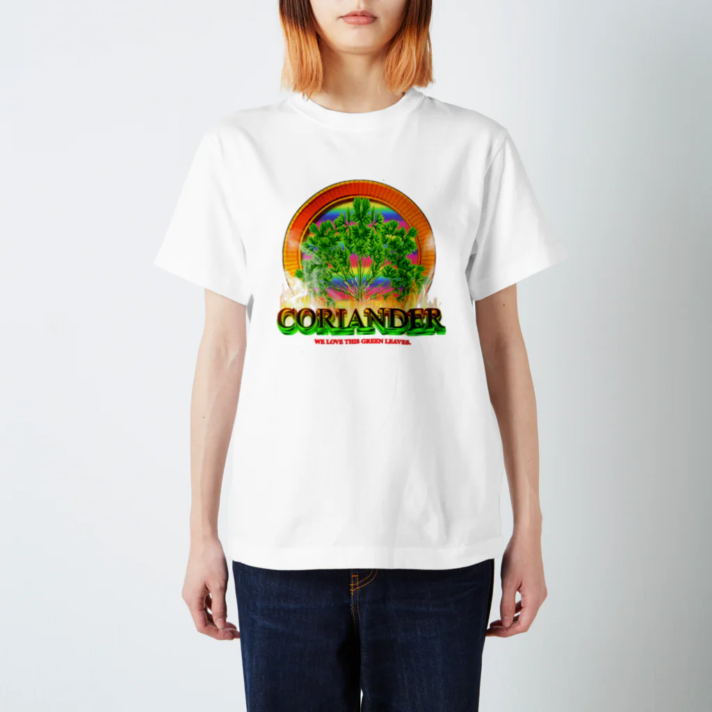 ANIMAL IS GOODのパクチー2 スタンダードTシャツ