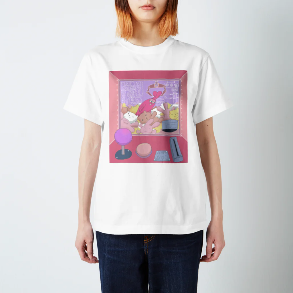 ichikoのゆーふぉーキャッチャー。何か取れそう？にほん スタンダードTシャツ